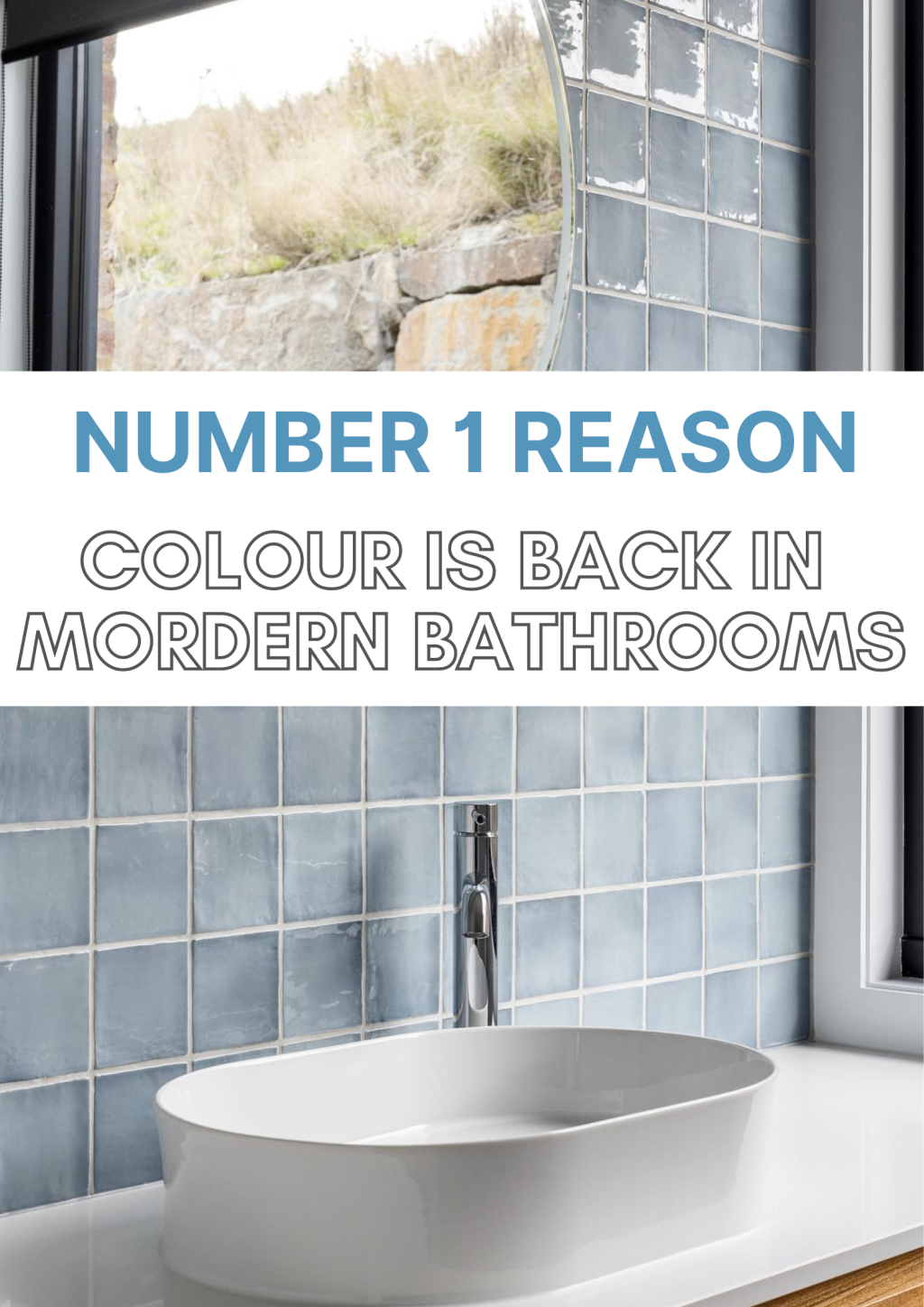 Number One Reason Colour Is Taking Over Modern Bathrooms