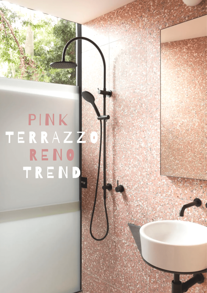 Pink Terrazzo Bathrooms Are Special