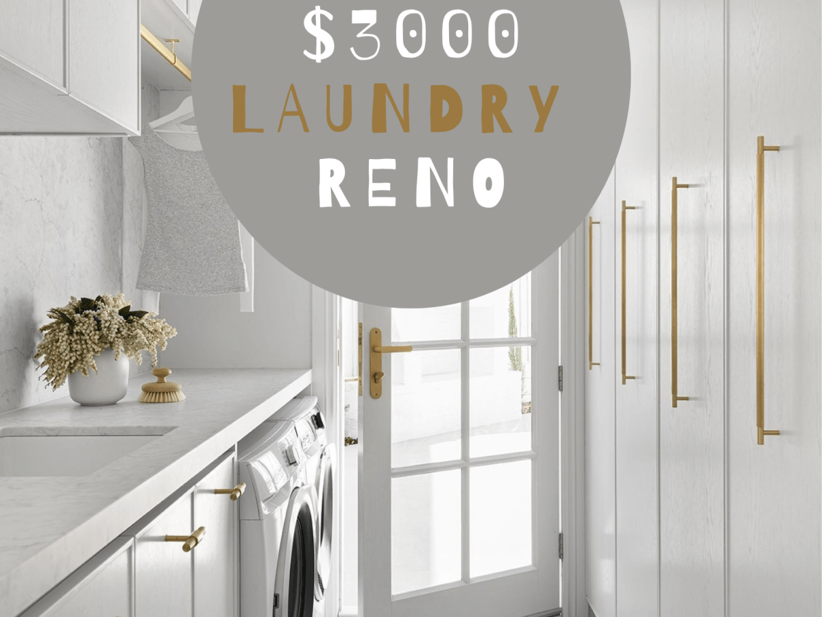 Expert Guide To A $3000 Laundry&nbsp;Renovation