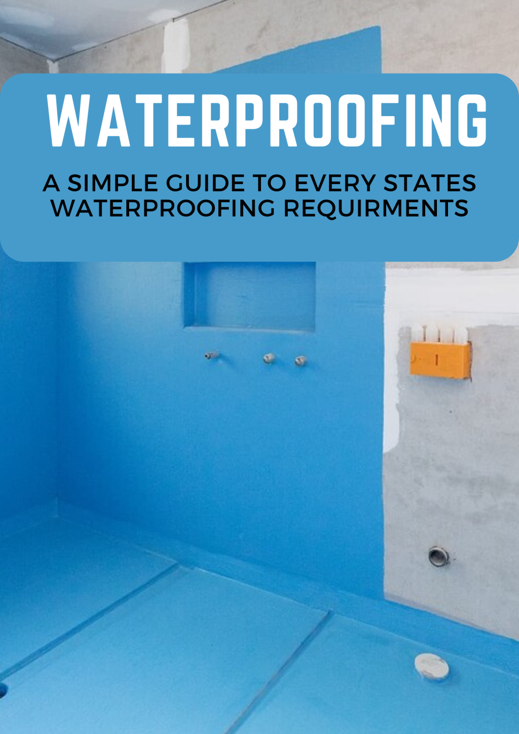 Certified waterproofing membrane installation