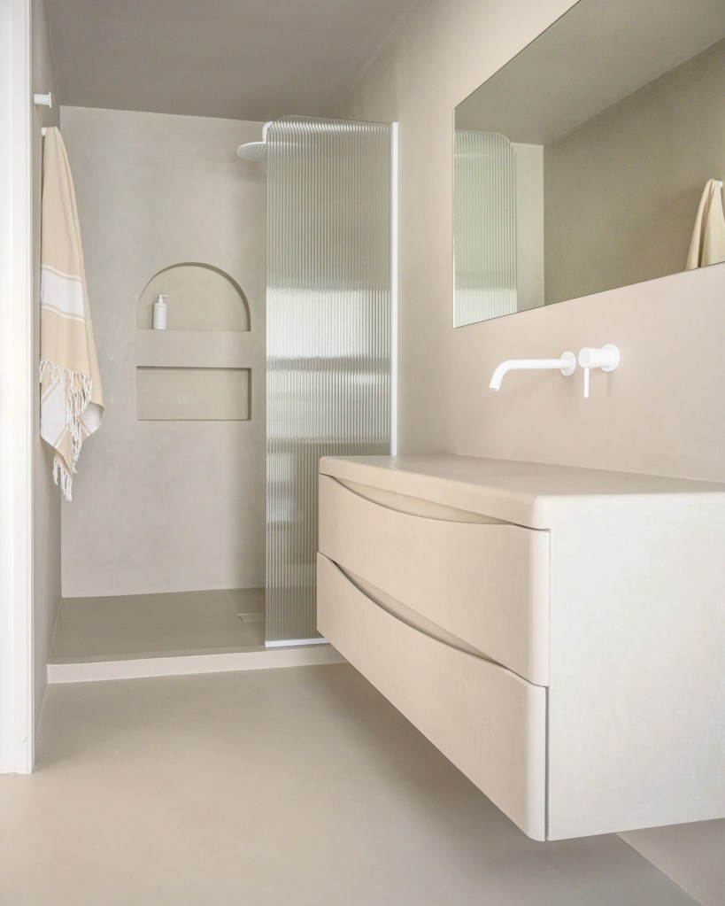 microcement bathroom Australia