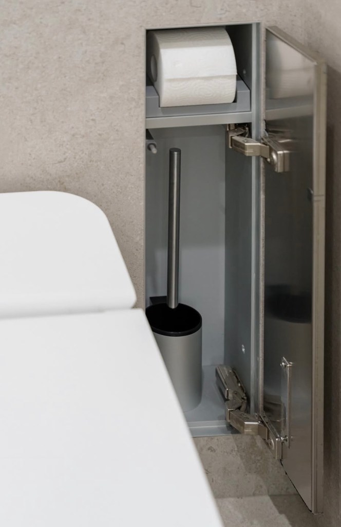 Concealed Bathroom Storage Box 