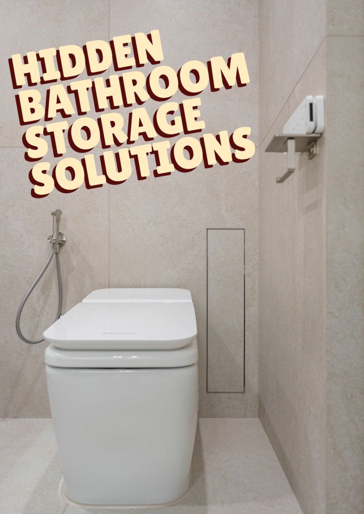 Hidden Bathroom Storage Solutions