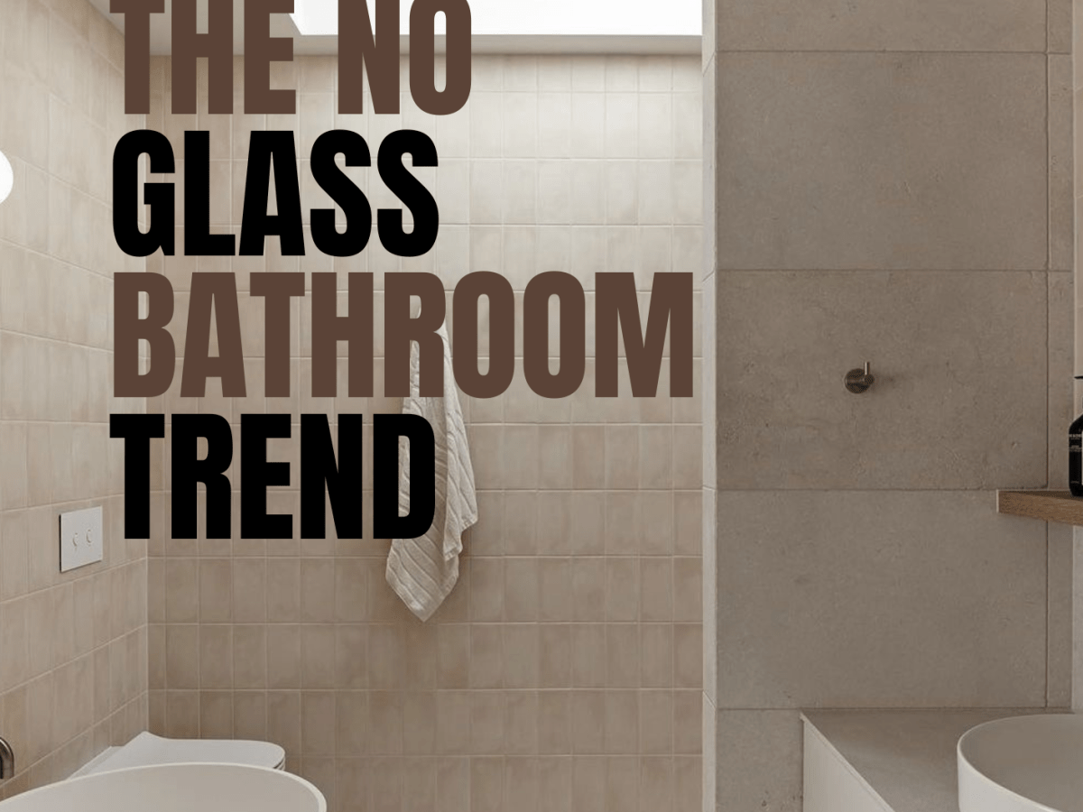 No Glass Shower Screens? Why Tiled Brick Shower Walls Are Replacing&nbsp;Them