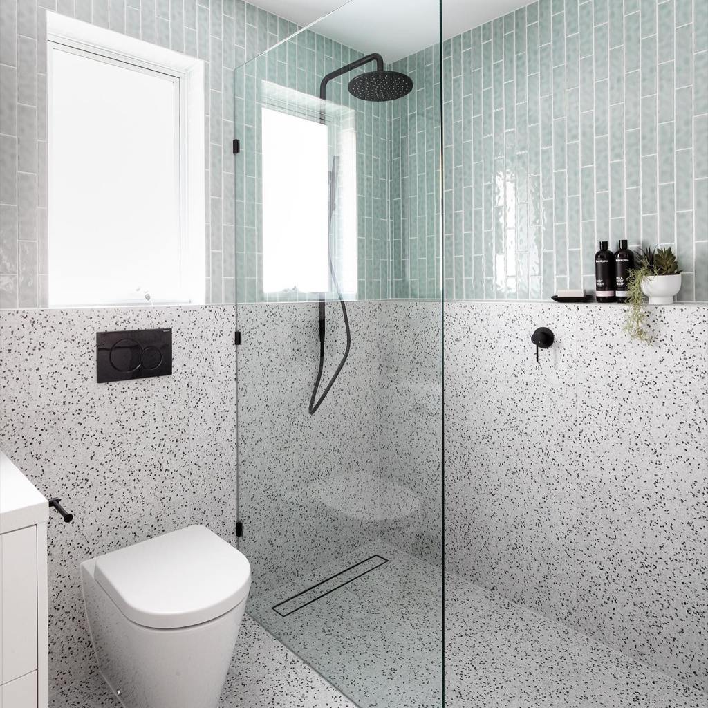 modern bathroom wall hung toilet Australia