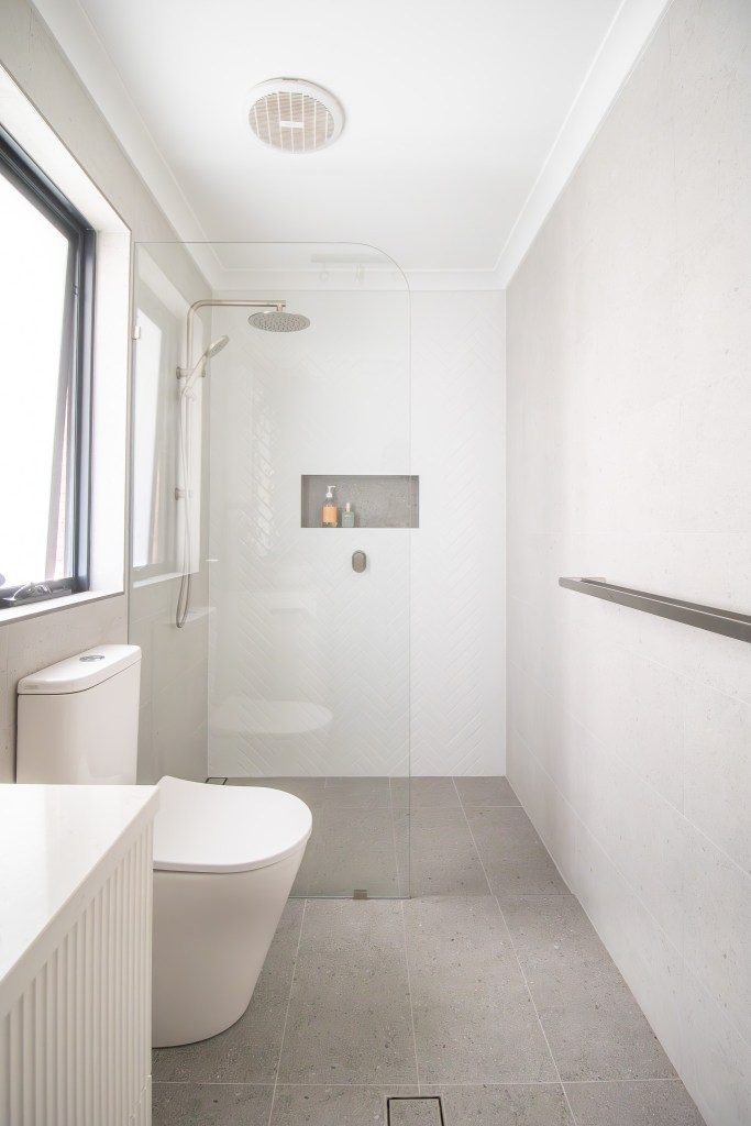 tiny bathroom in australia modern 
